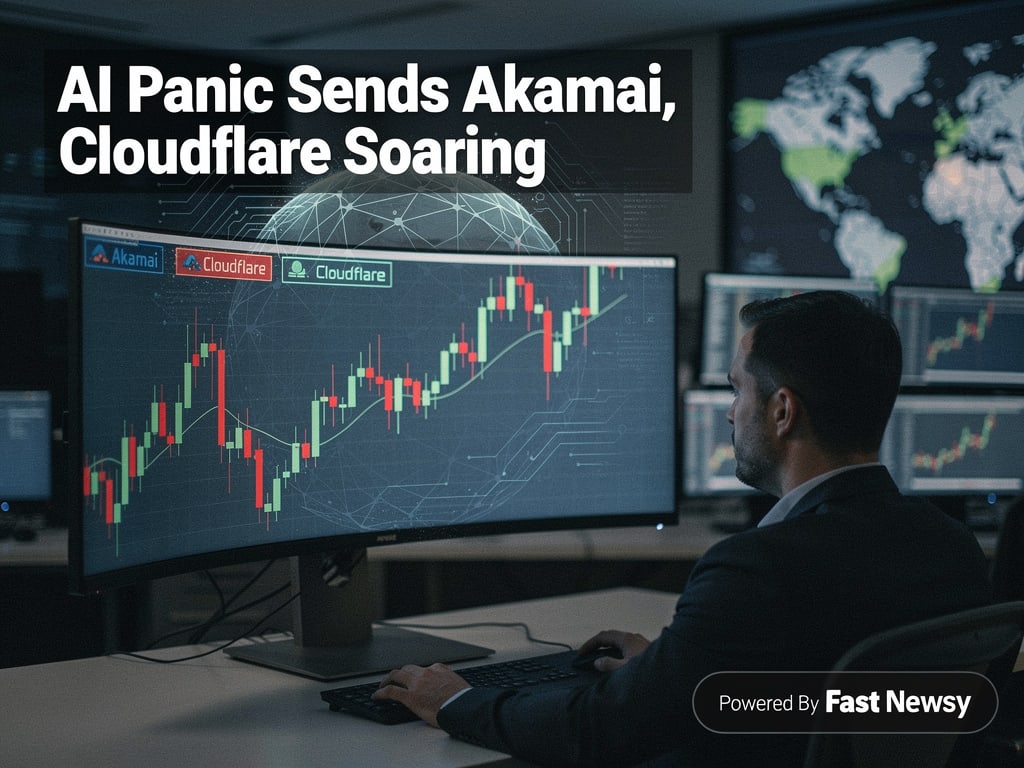 AI Sparks Market Crisis: Akamai and Cloudflare Surge Late!