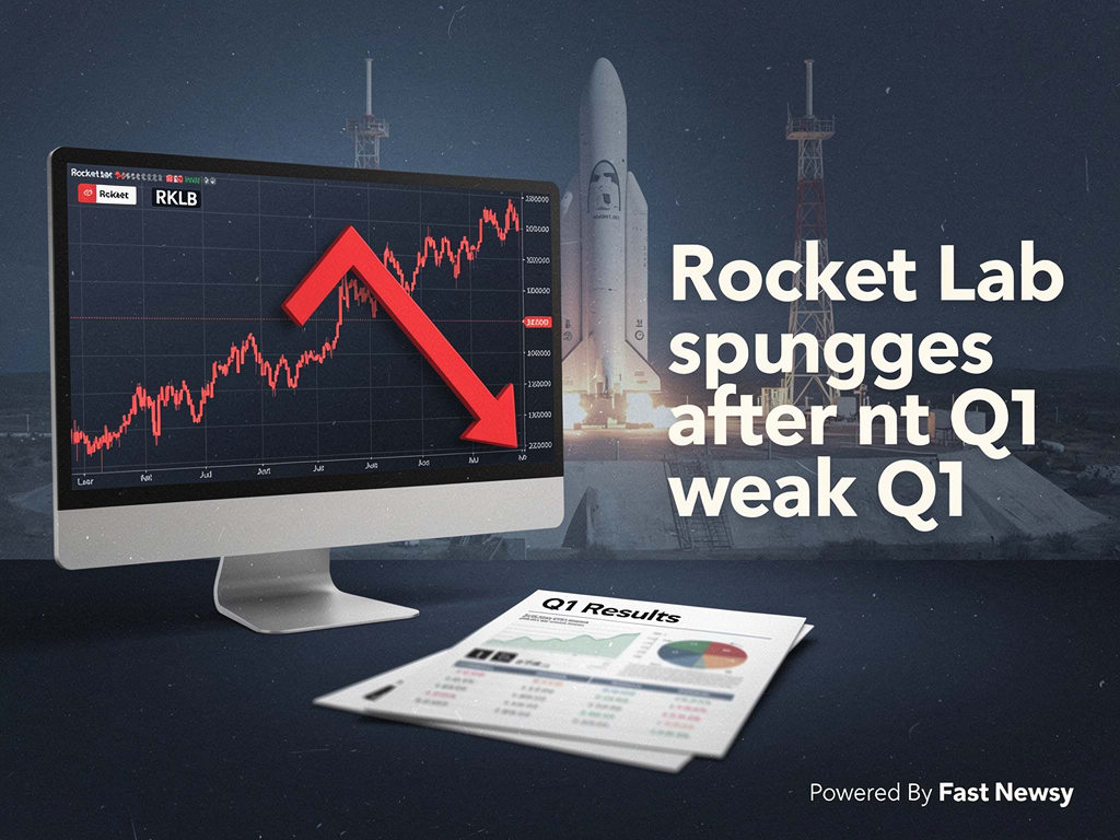 Rocket Lab Stock Plummets: Do Q1 Results Reveal a Crisis?