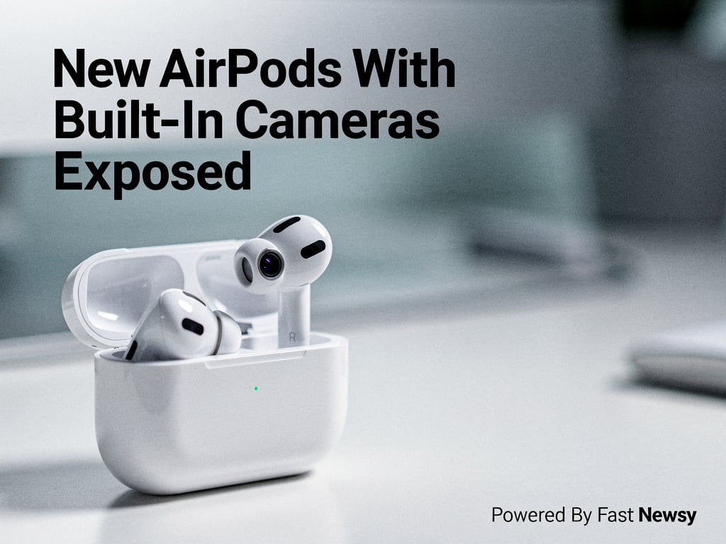 Apple's Shocking New AirPods with Cameras Near Production – What You Need to Know!