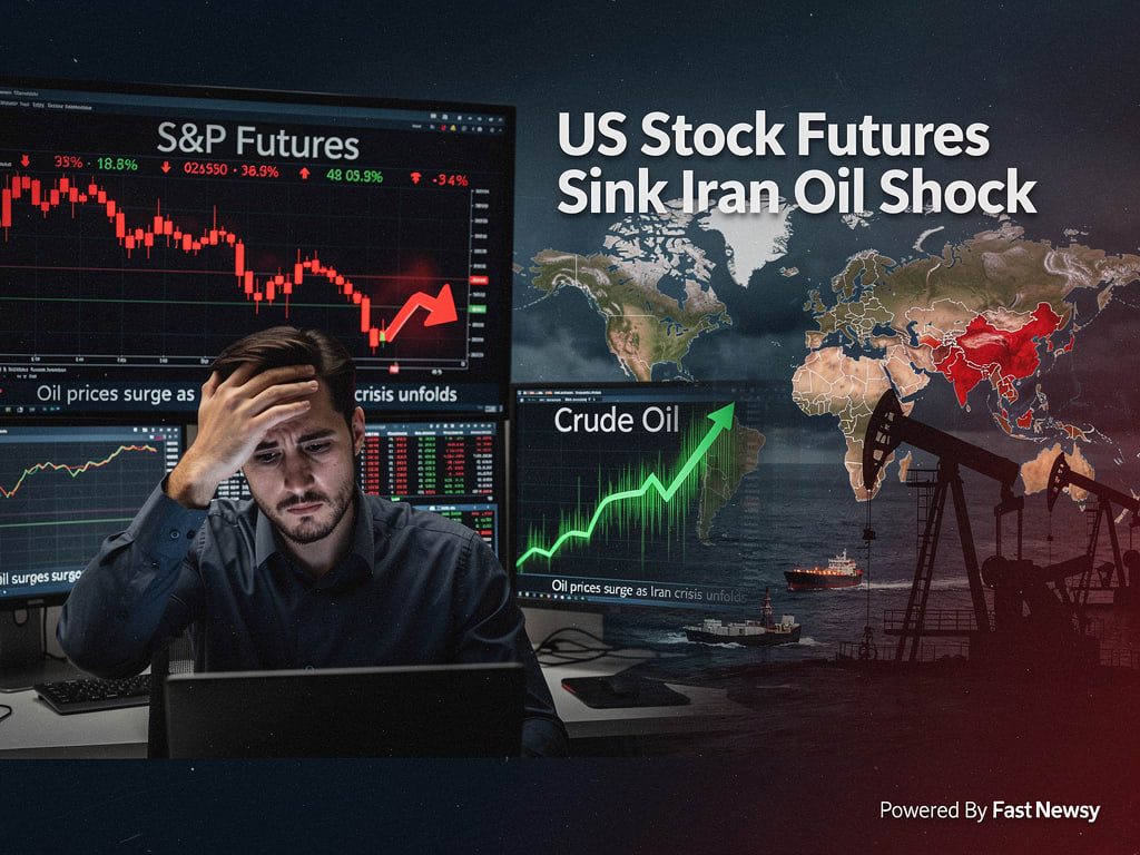 US Stock Futures Dive as Oil Surges: Iran Crisis Unfolds!
