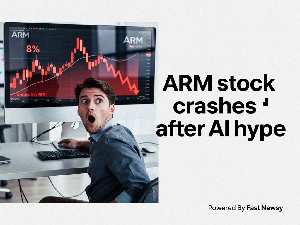 Shock: Arm Holdings (ARM) Stock Collapses 8% After AI Boom Fizzles!