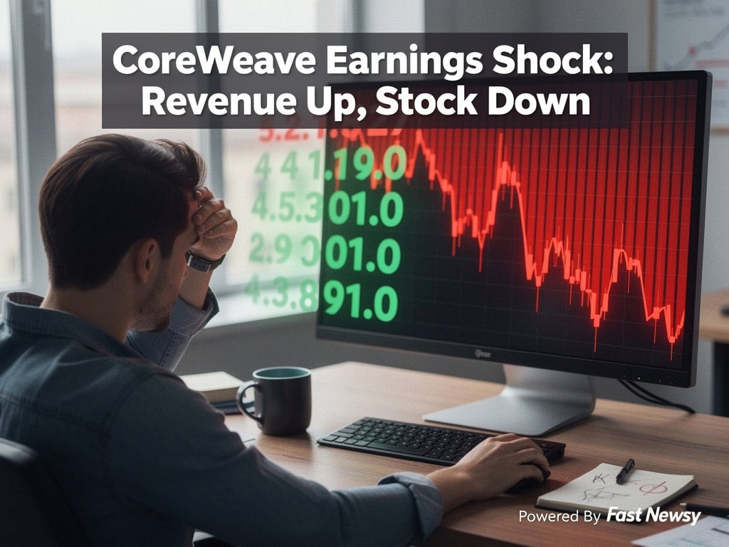 CoreWeave Earnings Surprise: Revenue Soars, But Stock Faces Shocking Collapse!