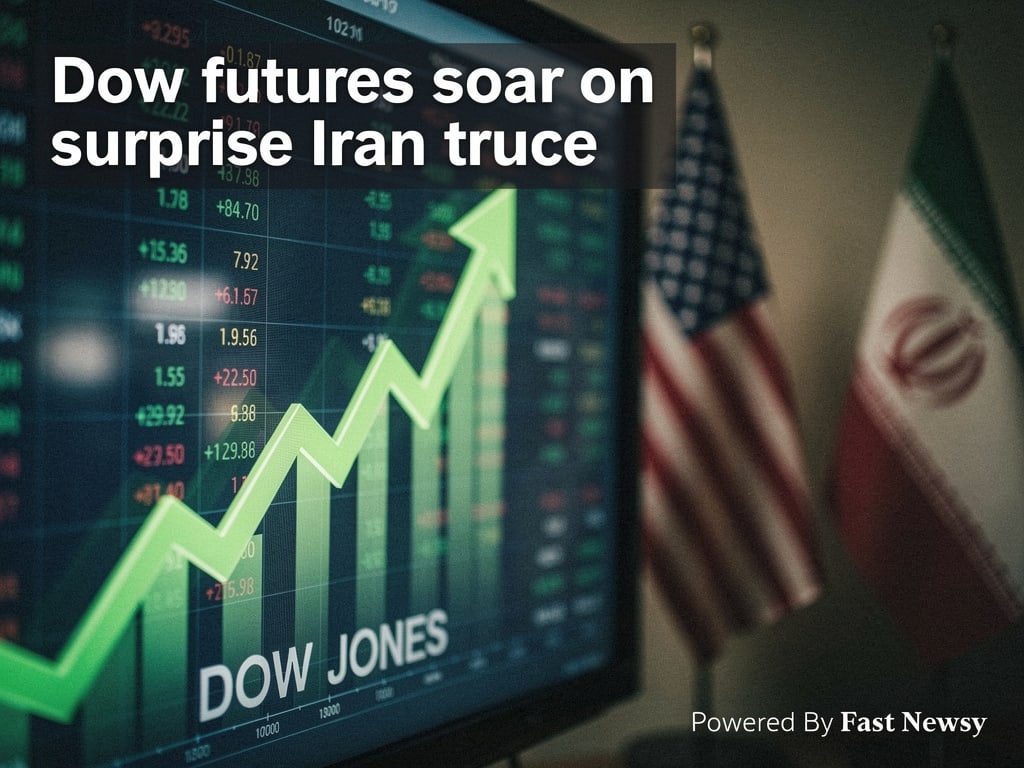 Dow Jones Futures Surge as Trump Reveals U.S.-Iran Ceasefire Holds!