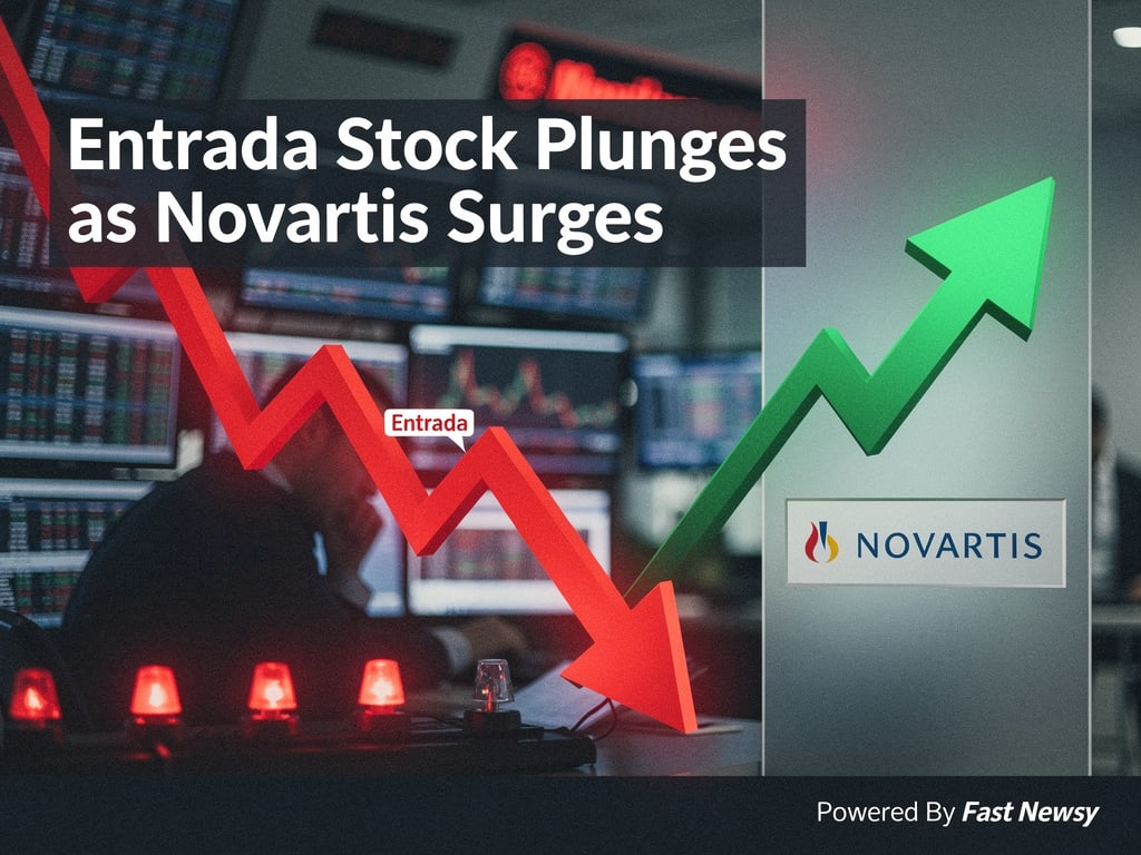Entrada Stock Collapses Amid DMD Data Shock; Novartis Gains Upper Hand