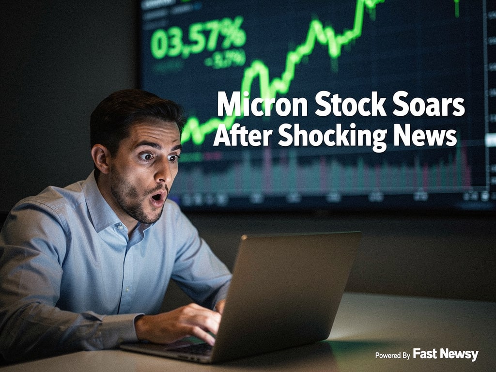 Micron Technology Stock Surges — What Shocking News Just Broke?