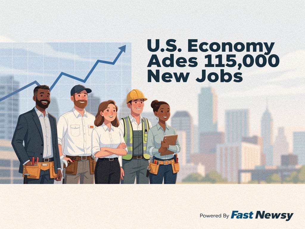 U.S. Economy Surges with 115,000 New Jobs Amid Labor Market Uncertainty
