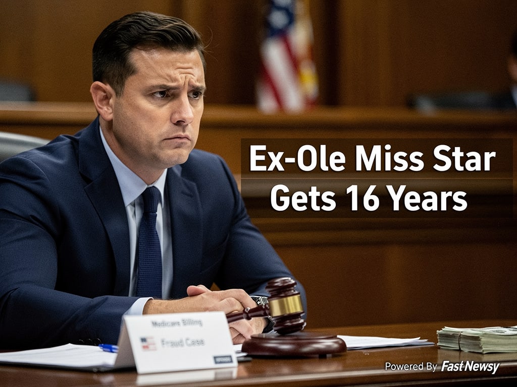 Shocking Collapse: Ex-Ole Miss Star Gets 16 Years for $110M Medicare Fraud