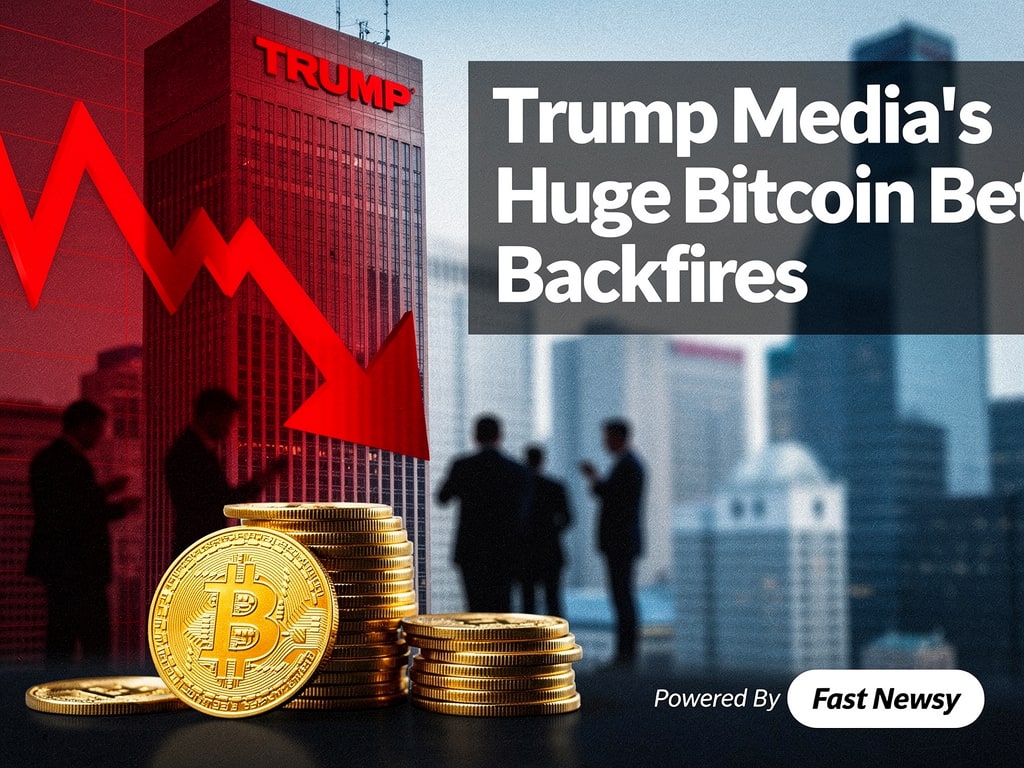 Trump Media's Shocking $406 Million Loss Sparks Crisis Over Bitcoin Investments