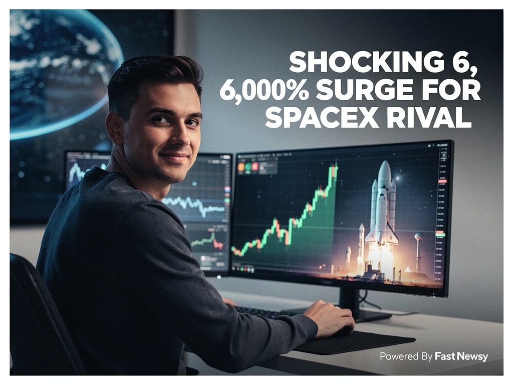 Shocking 6,000% Stock Surge: SpaceX Rival’s Online Boom Revealed!