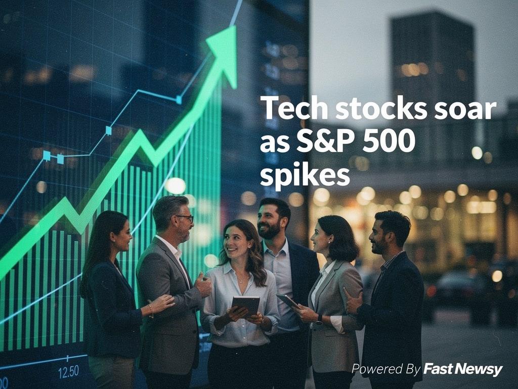 Surge in Tech Stocks: S&P 500 Hits Record High Amid Job Boom!