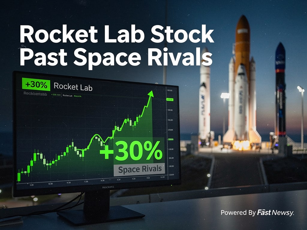 Rocket Lab Stock Soars 30%—How Does It Compare to Space Rivals?