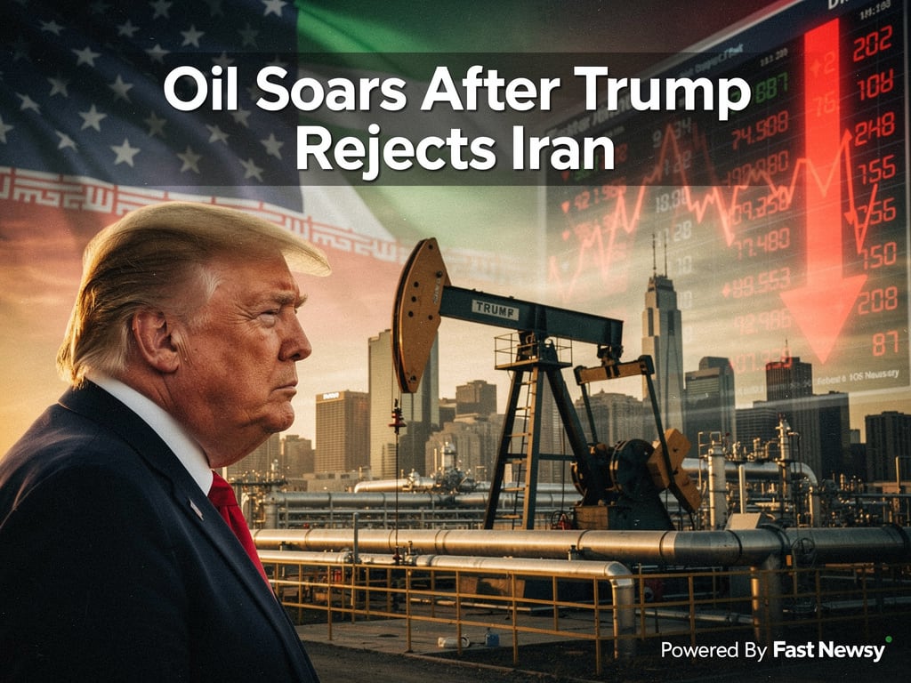 Oil Surges as Trump Rejects Iran Offer: Market Crisis Looms!