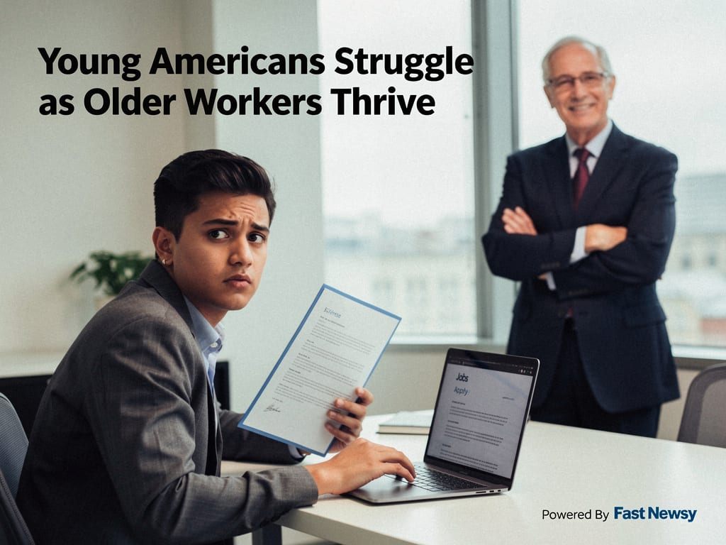 Young Americans Face Job Market Crisis as Older Workers Remain Confident