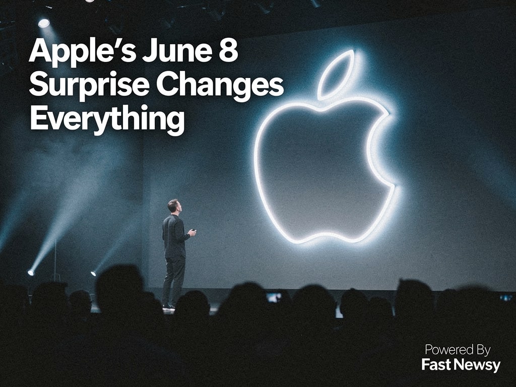 Apple's Shocking Reveal at June 8 Conference Could Change Everything!