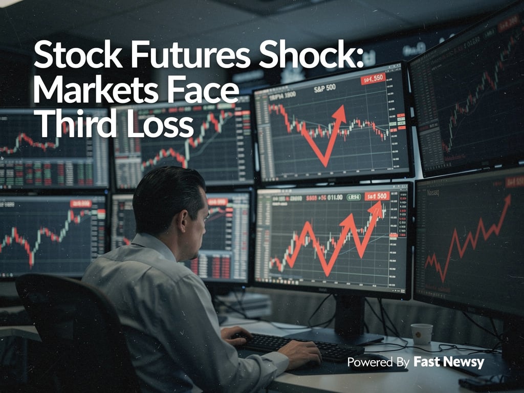 Stock Futures Shock: S&P 500 and Nasdaq Brace for Third Straight Loss!