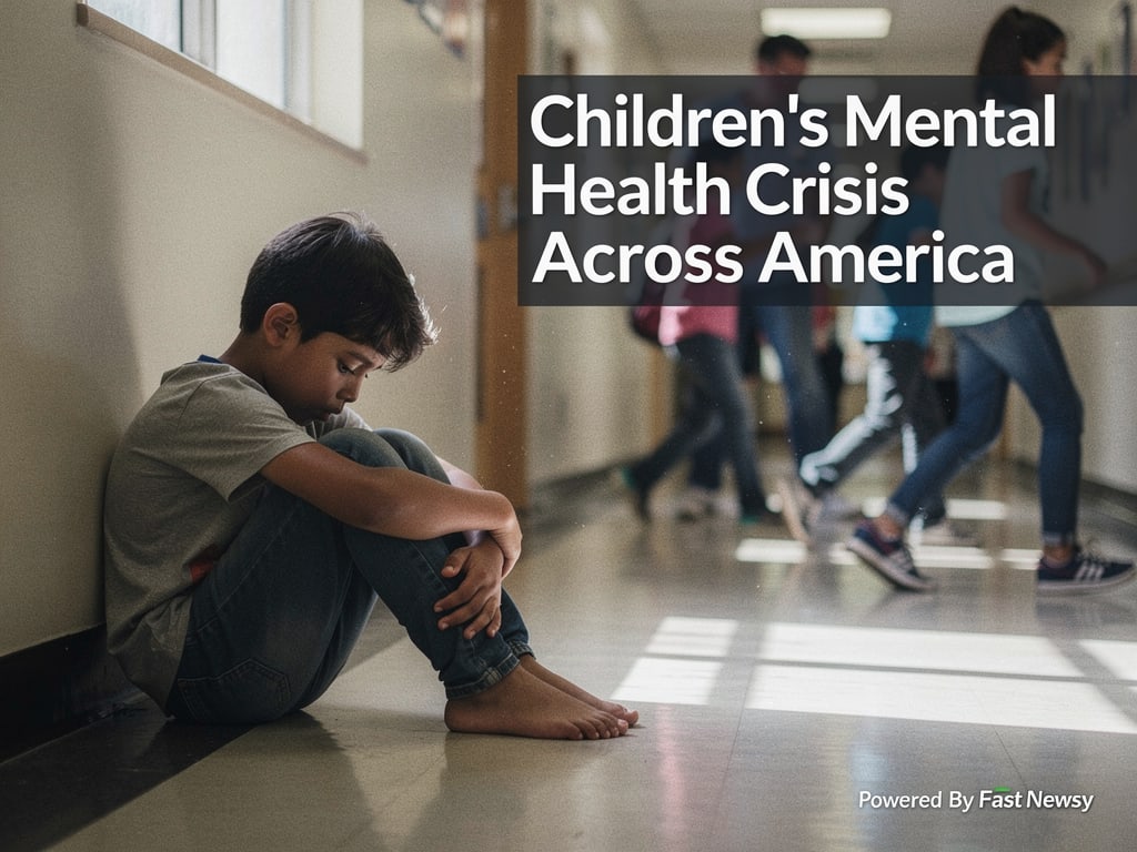 Children's Mental Health Crisis: Visits Surge Amid Ongoing Nationwide Shock