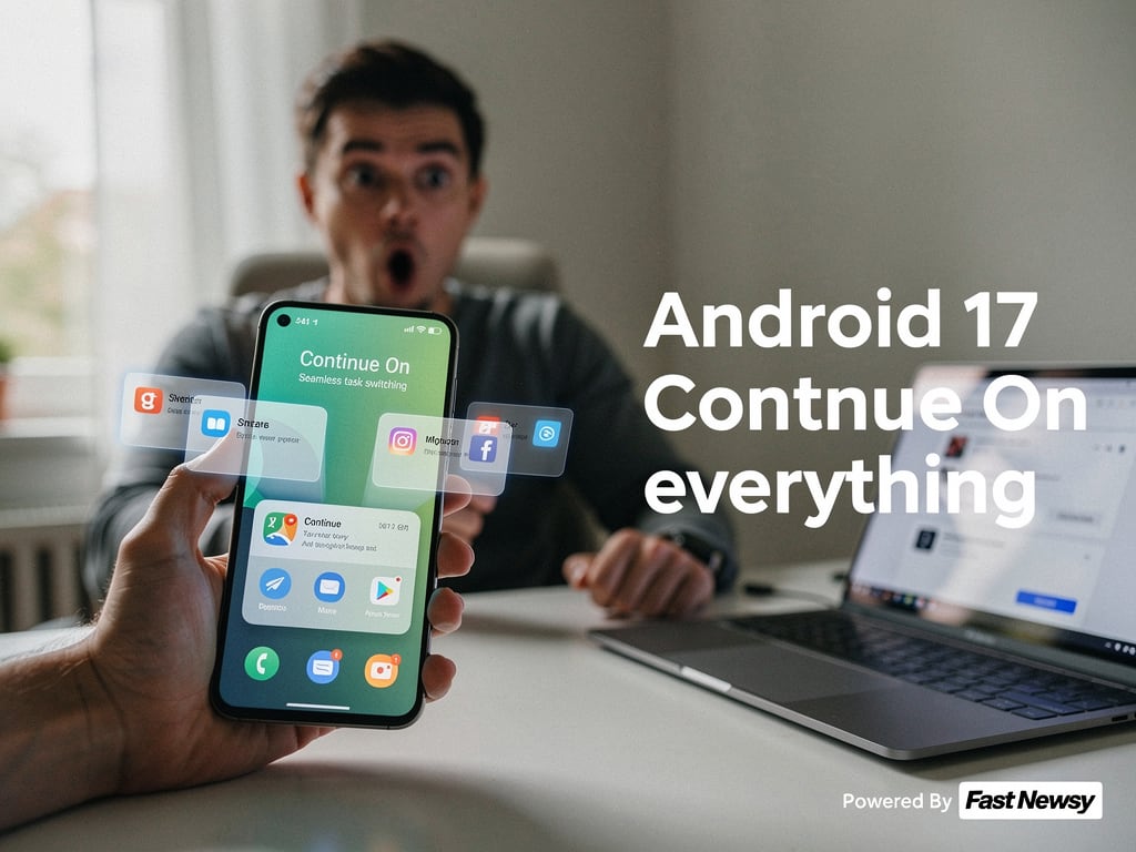 Shock Alert: Android 17's 'Continue On' Transforms How You Switch Tasks!