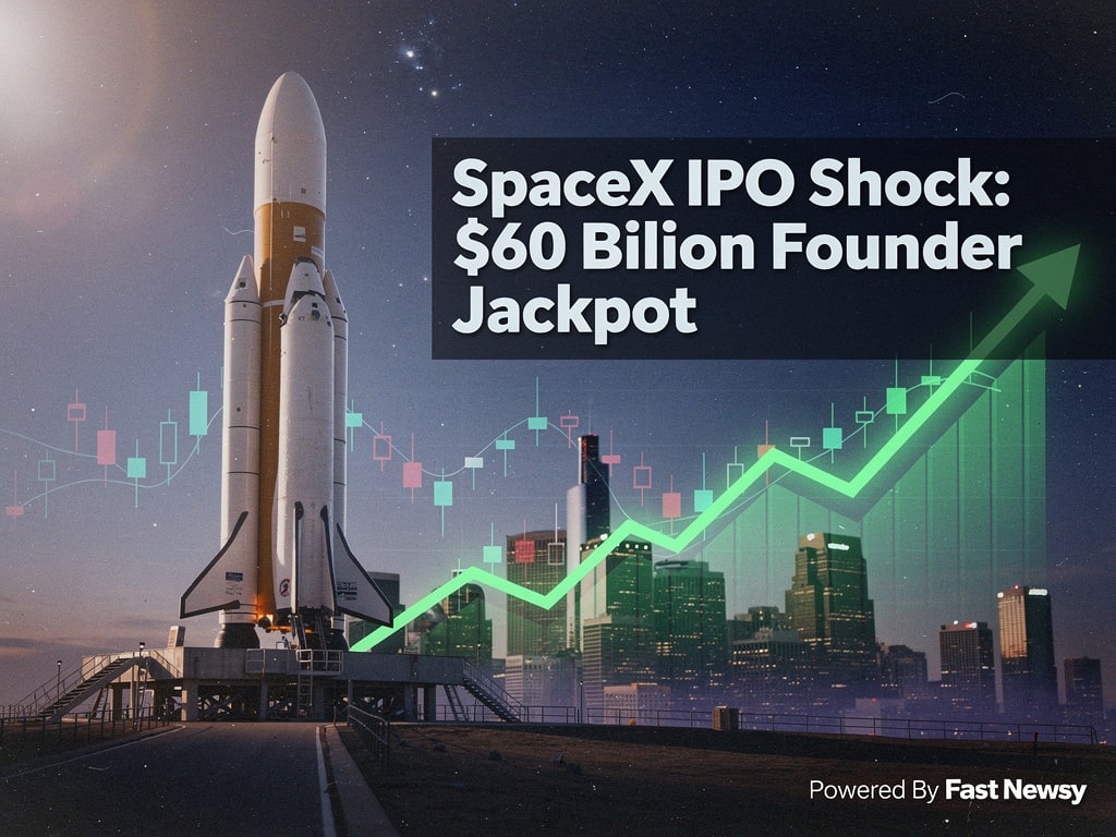 Shock Surge: SpaceX IPO Could Bring $60 Billion Windfall for Founders!