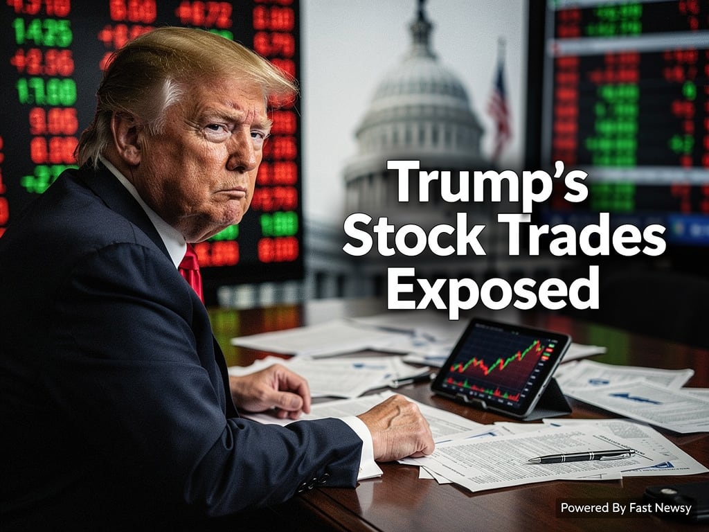 Trump's Shocking Stock Trades Exposed: Did His Policies Profit Him?