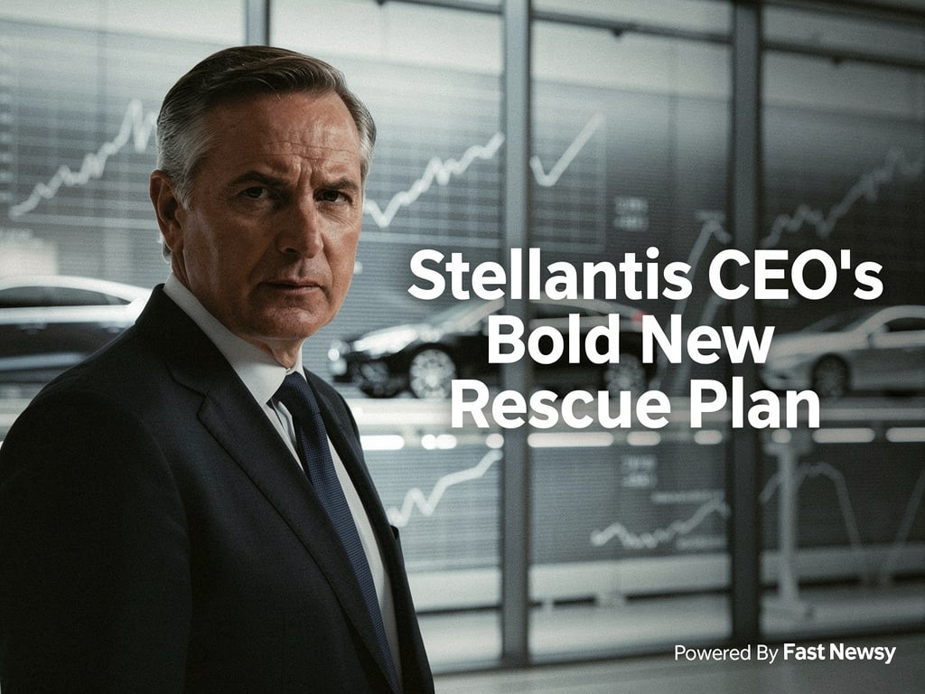 Stellantis CEO's Shocking Turnaround Plan: Will It Save the Company?
