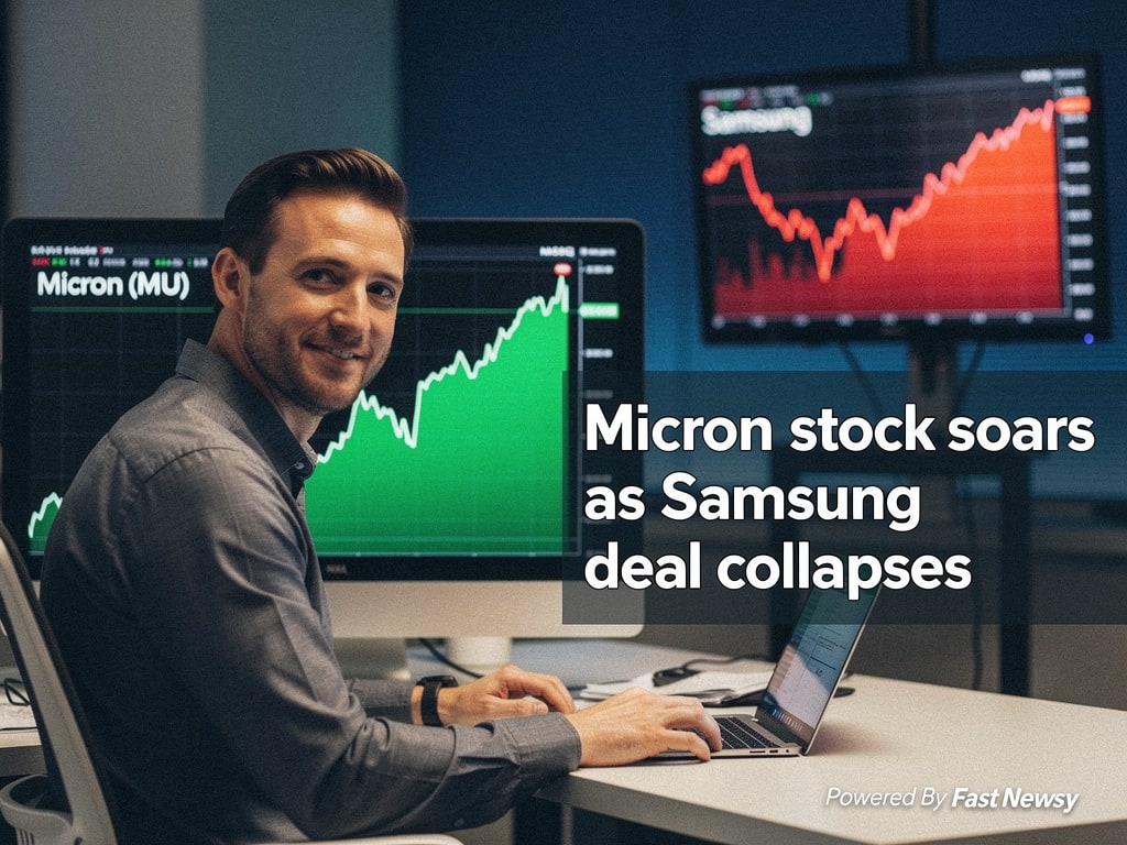 Micron Stock Soars Amid Chip Crisis as Samsung Talks Collapse!