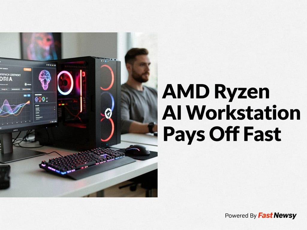AMD's $4K Ryzen AI Workstation: A Game-Changer That Pays Off Fast!