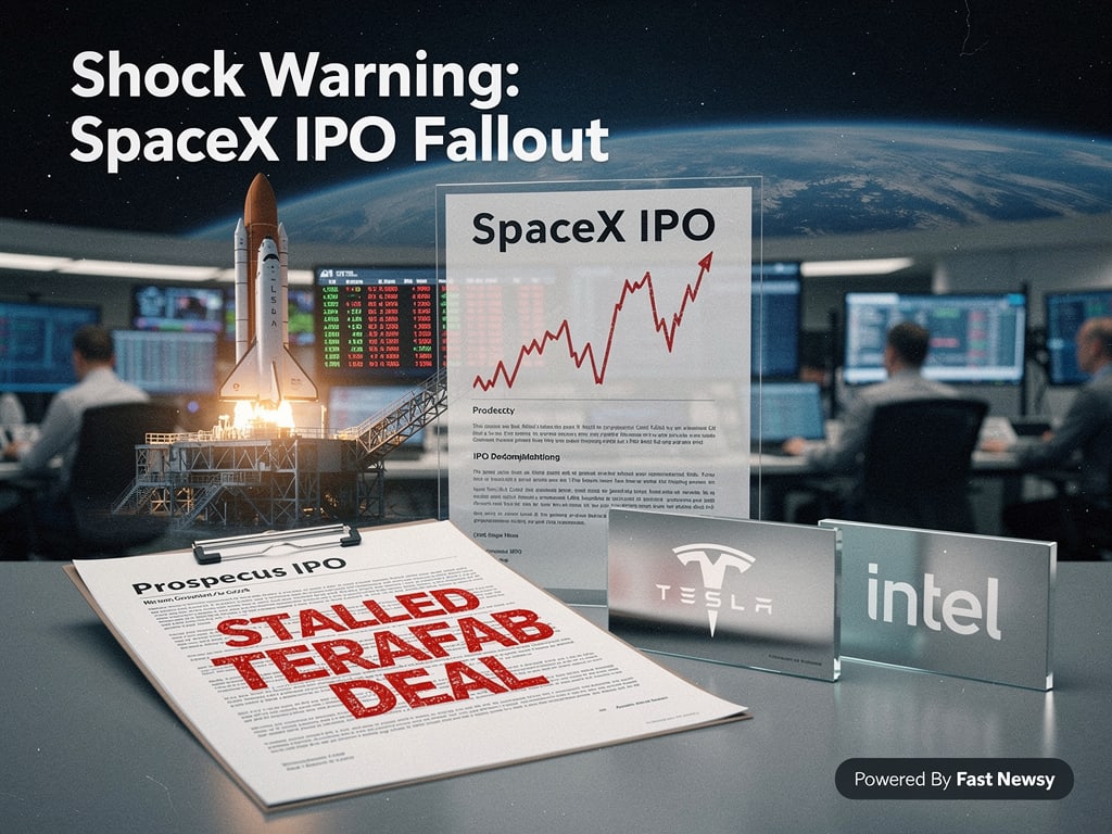Shock Warning: SpaceX IPO Reveals Stalled Terafab Deal with Tesla and Intel!