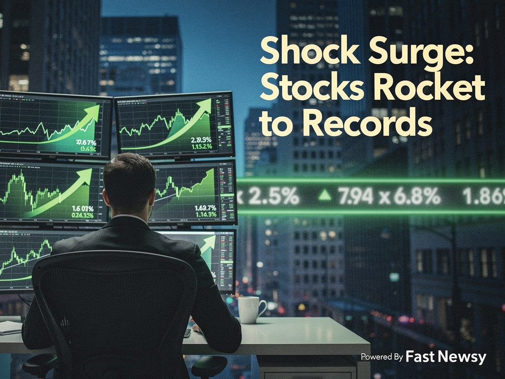 Shock Surge: Dow Hits Record High While S&P 500 and Nasdaq Boom!
