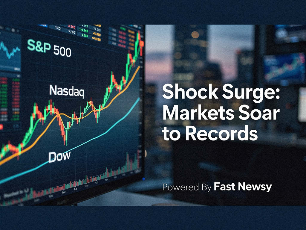 Shock Surge: S&P 500 and Nasdaq Win Big as Dow Hits Record High!