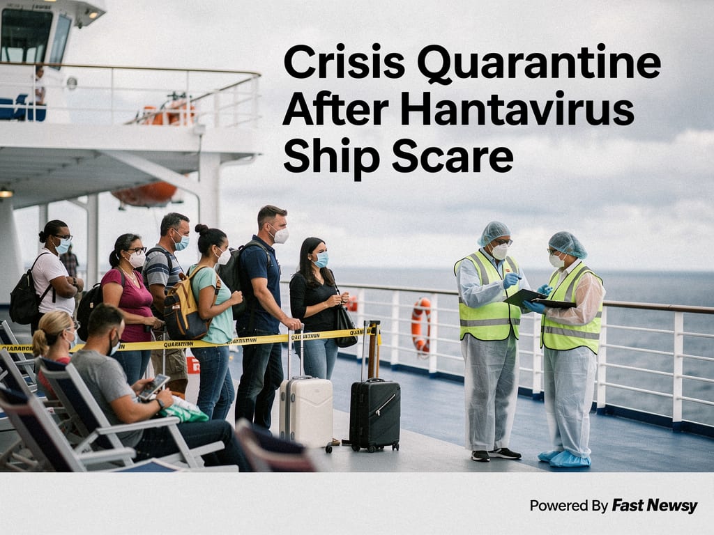 Crisis Unfolds: Americans Quarantine After Hantavirus Scare on Ship