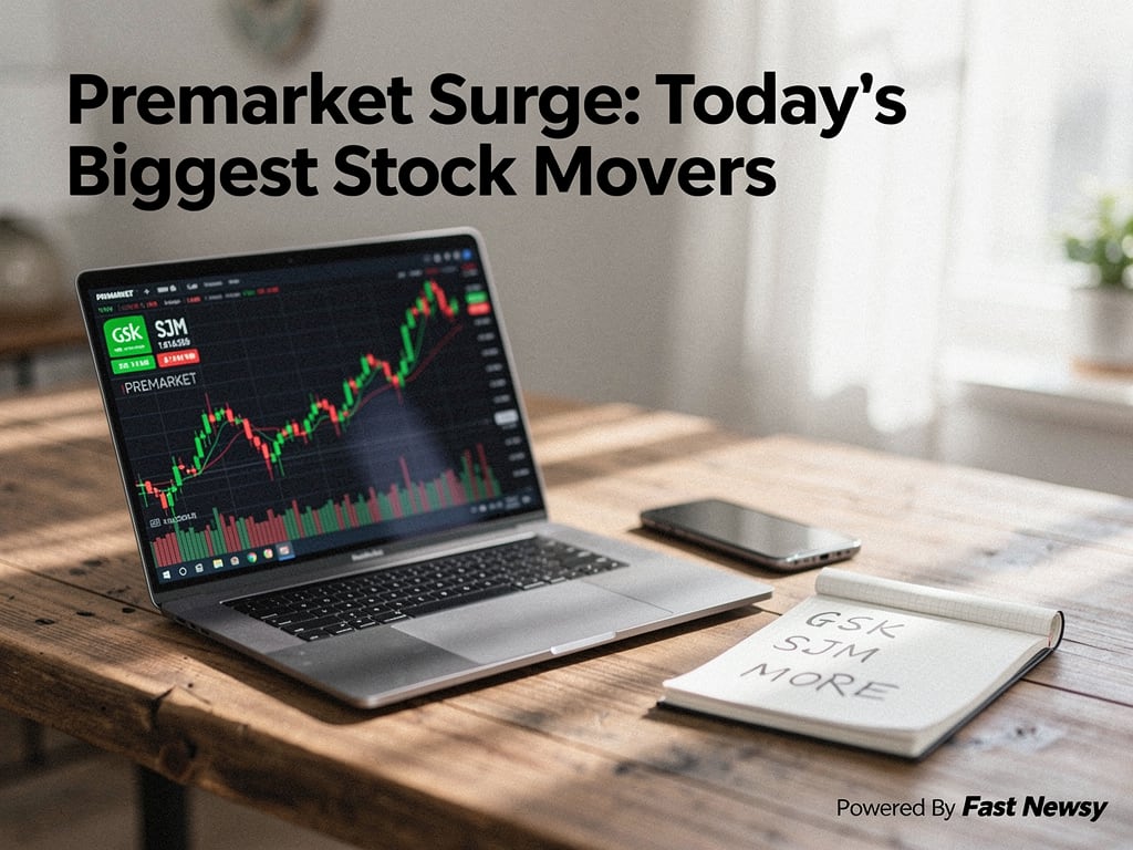 Premarket Surge Reveals Big Movers: GSK, Smucker, and More