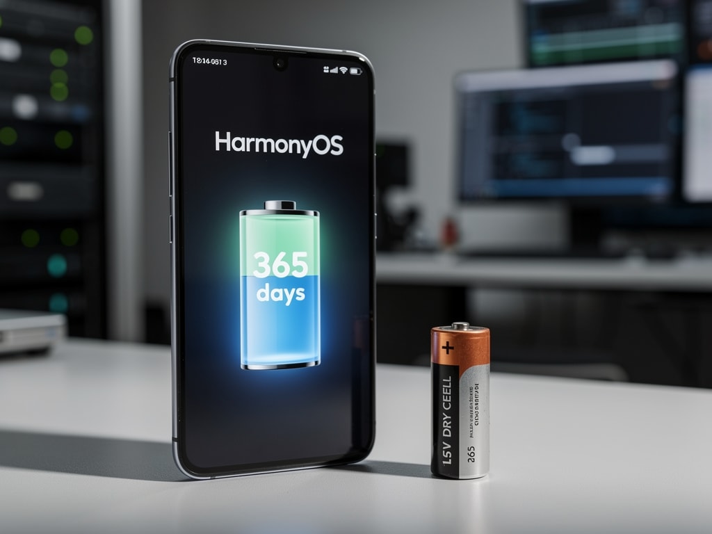 Huawei’s HarmonyOS Revealed to Run on a Single Dry Cell Battery for a Year