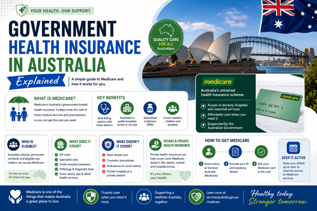 Government Health Insurance in Australia Explained