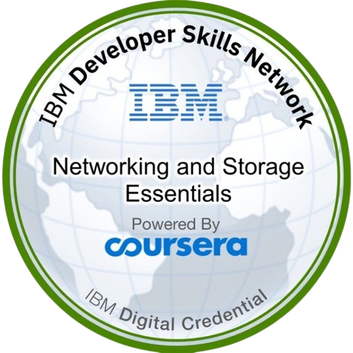 Introduction to Networking and Storage Badge