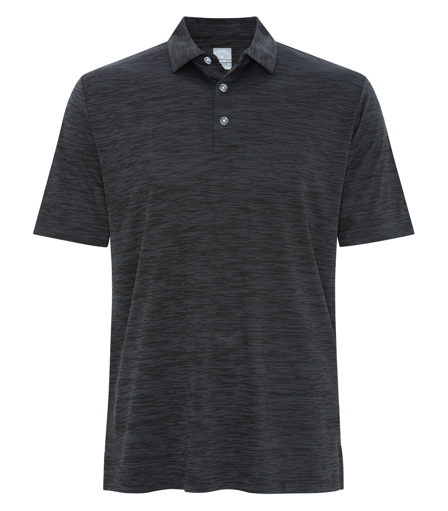 CALLAWAY BROKEN STRIPE TEXTURE POLO