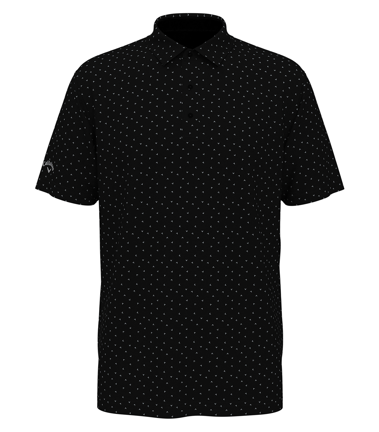 CALLAWAY MICRO CHEV PRINT POLO