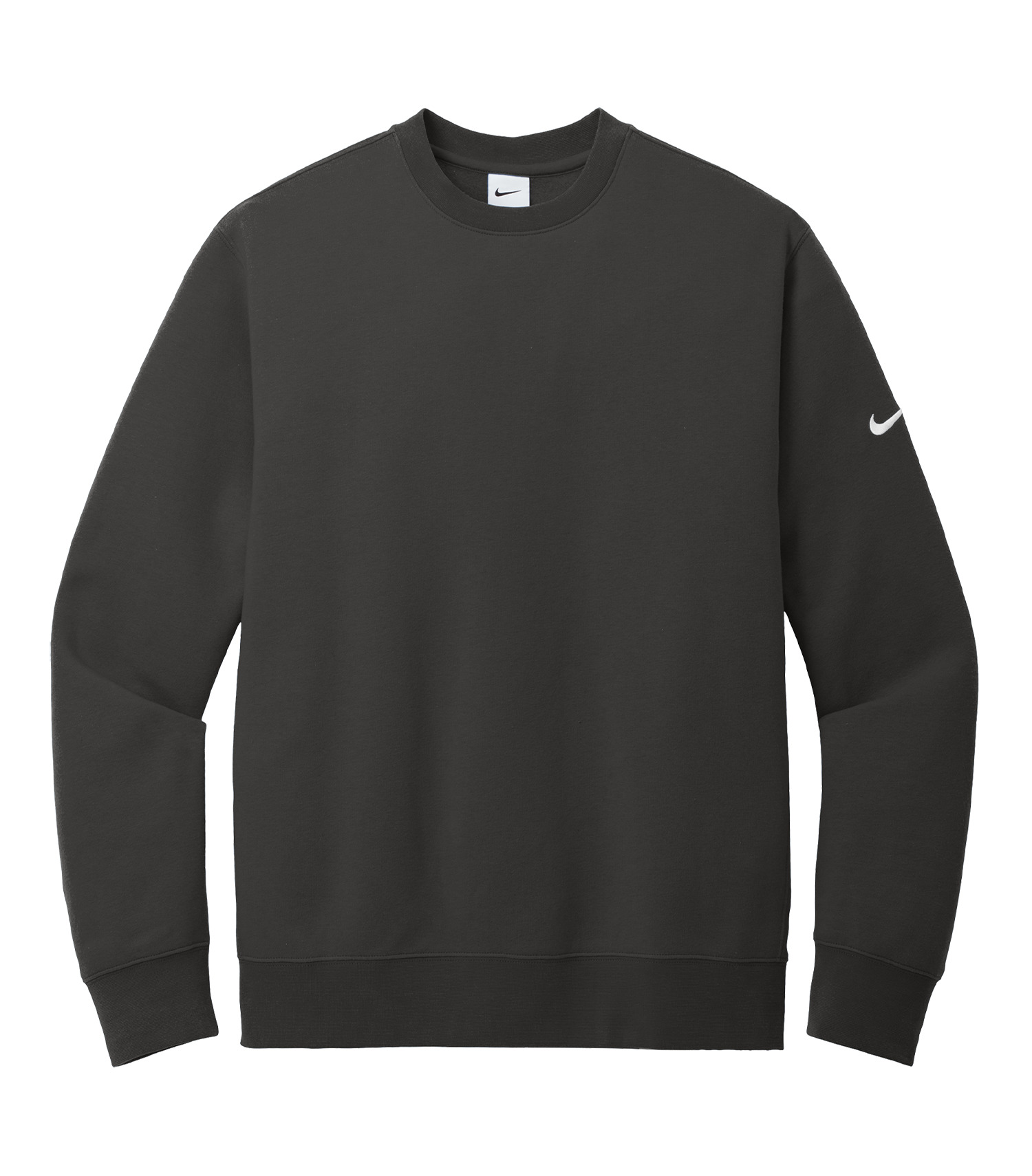 NIKE CLUB FLEECE SLEEVE SWOOSH CREW
