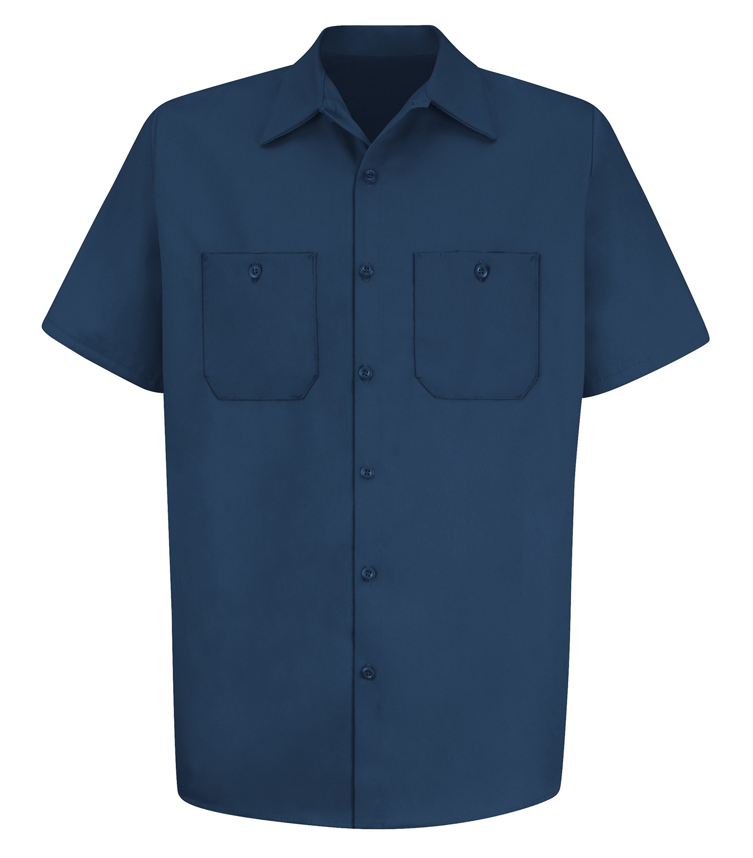 RED KAP® SHORT SLEEVE WRINKLE RESISTANT COTTON SHIRT thumbnail 2