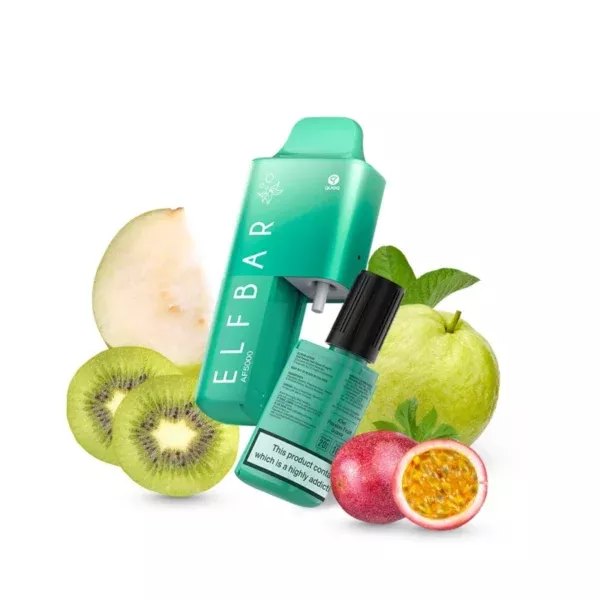 ELFBAR AF5000 Vape Kit | Kiwi Passion Fruit Guava