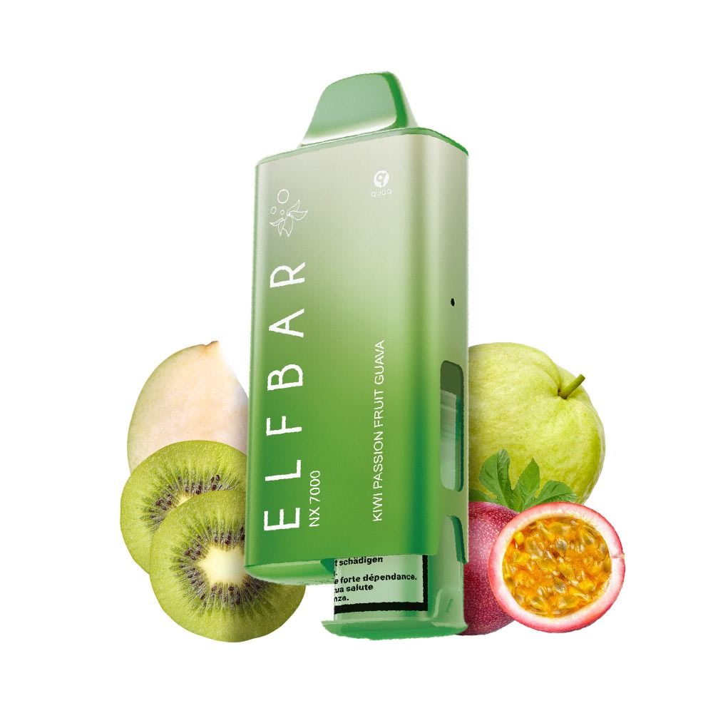 ELFBAR NX 7000 Kiwi Passion Fruit Guava