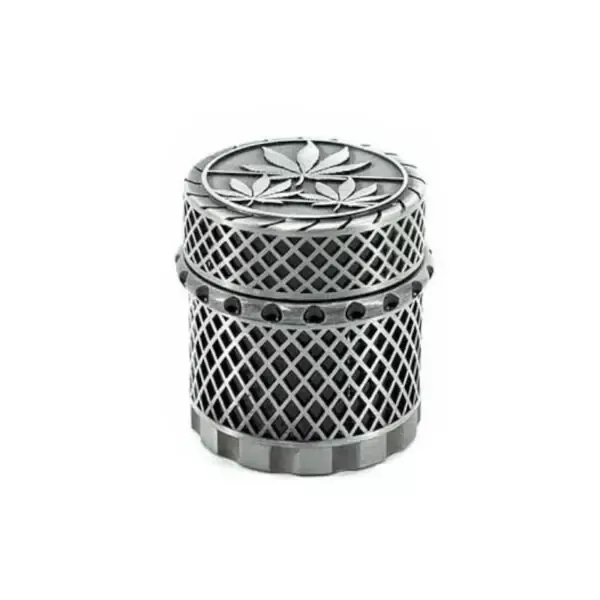 Grinder 4tlg Ø 40mm Metall | antik silber