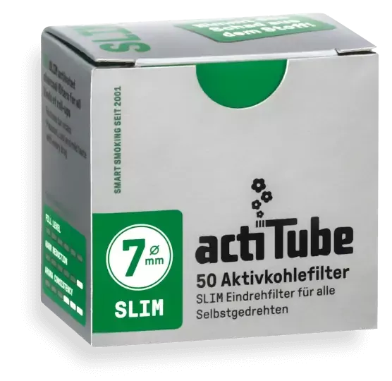 Actitube Filter Slim 7mm – 50 Stk