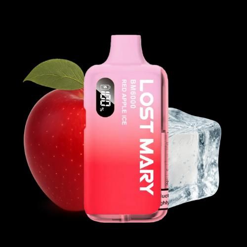 LOST MARY 6000 Red Apple Ice