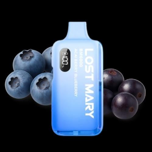 LOST MARY 6000 Acai Berry Blueberry