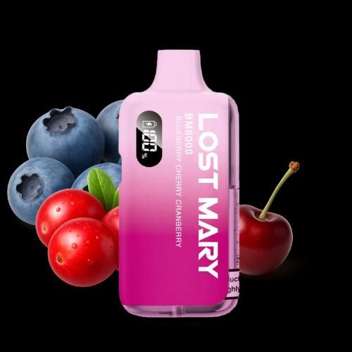 LOST MARY 6000  Blueberry Cherry Cranberry