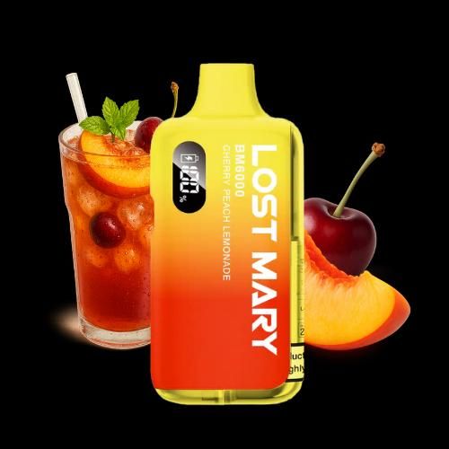 LOST MARY 6000 Cherry Peach Lemonade