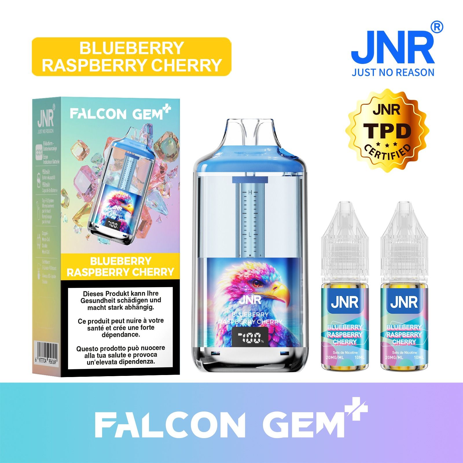  JNR Blueberry Raspberry Cherry