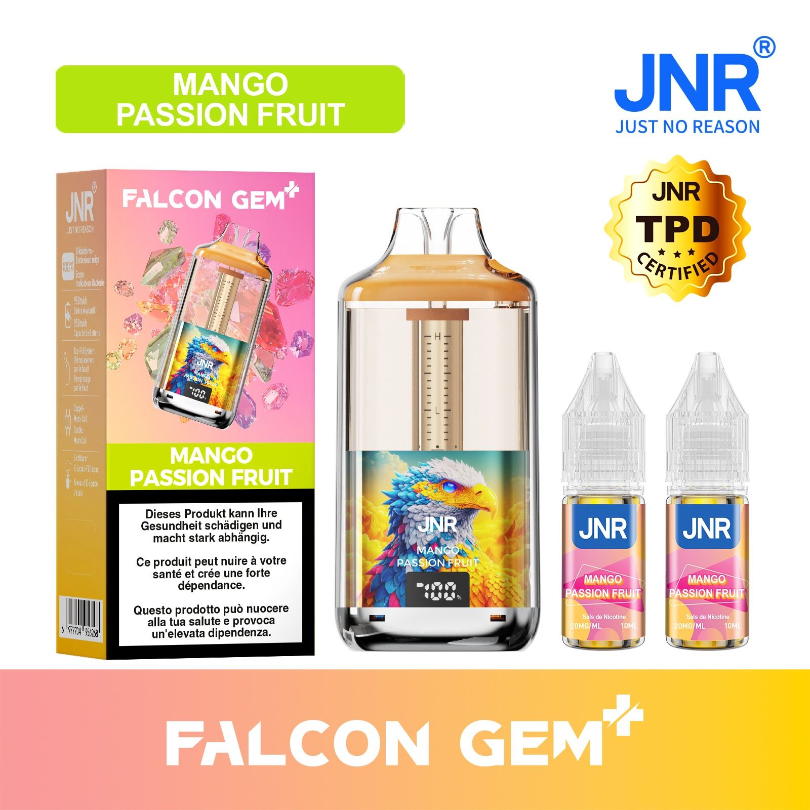JNR Mango Passion Fruit