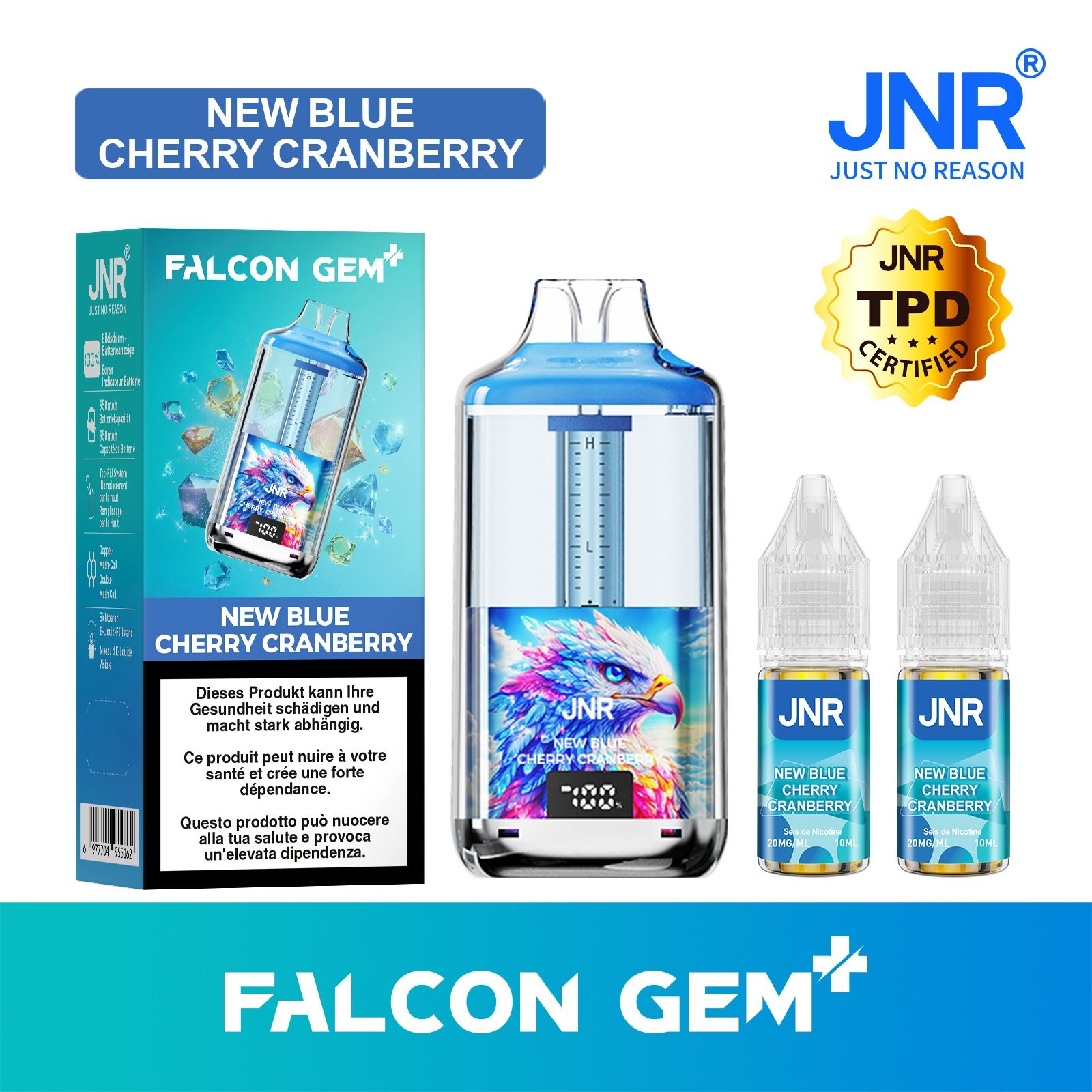 JNR Blue Cherry Cranberry