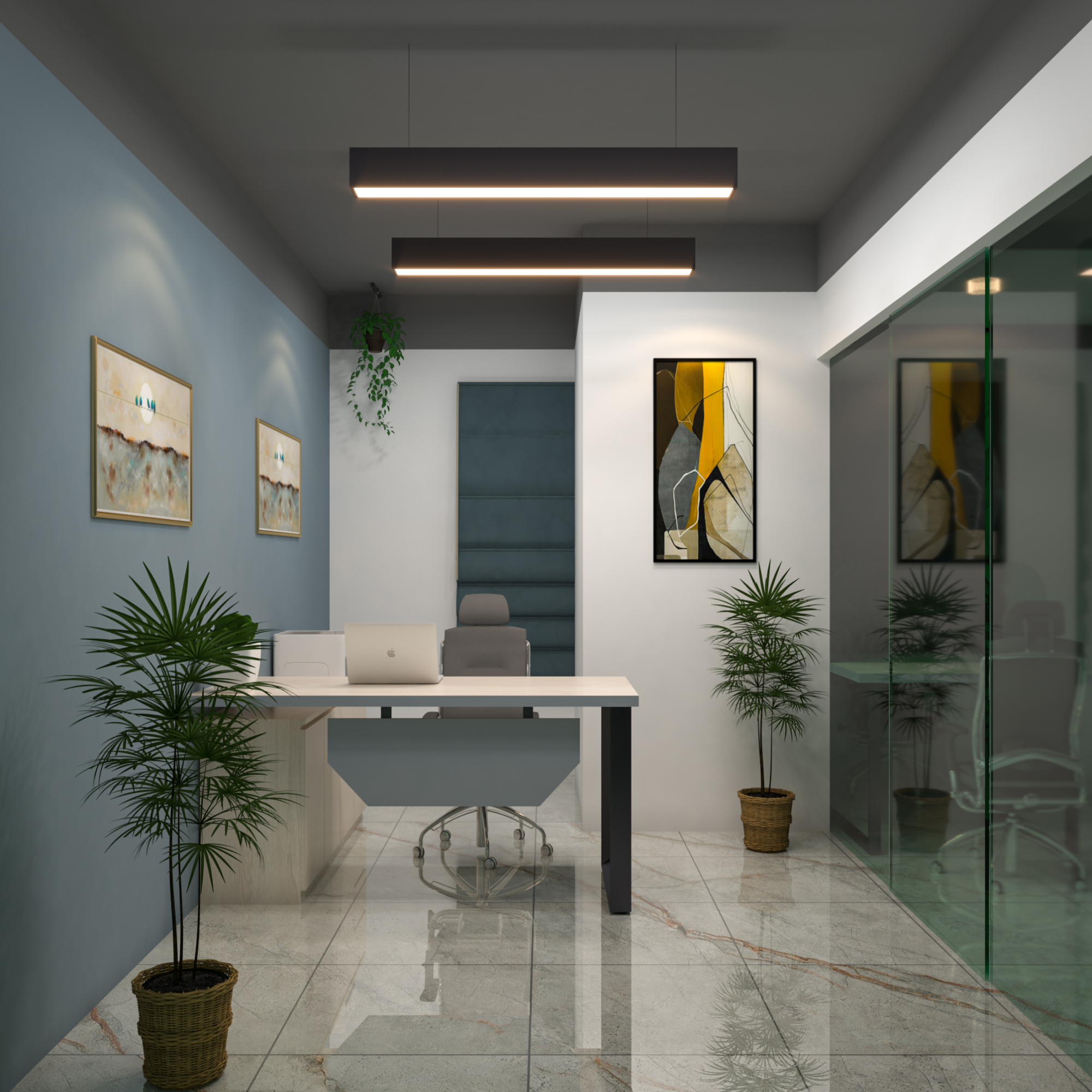 Travel Agency Office Interior Design Service Image